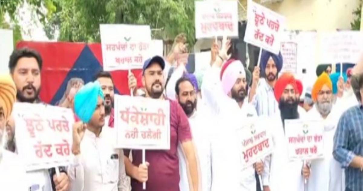Punjab: Supporters of former Congress MLA Kulbir Singh Zira stage protest after his arrest